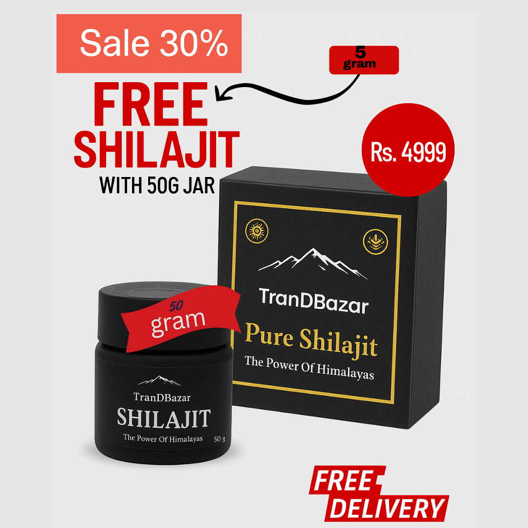 Gold-Grade Himalayan Shilajit – Natural Strength & Endurance