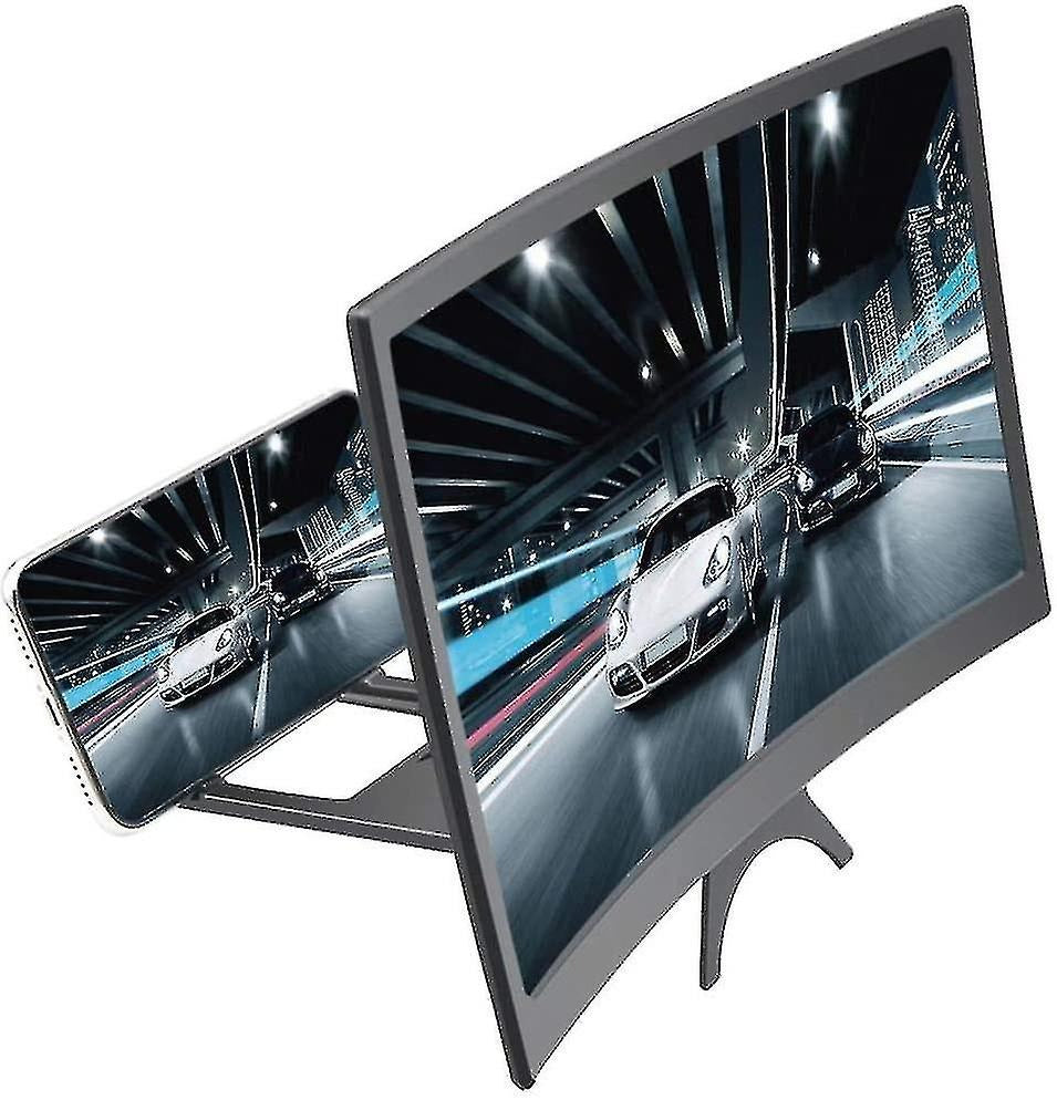 12-Inch Mobile Screen Magnifier – HD Phone Display Amplifier for Movies & Gaming