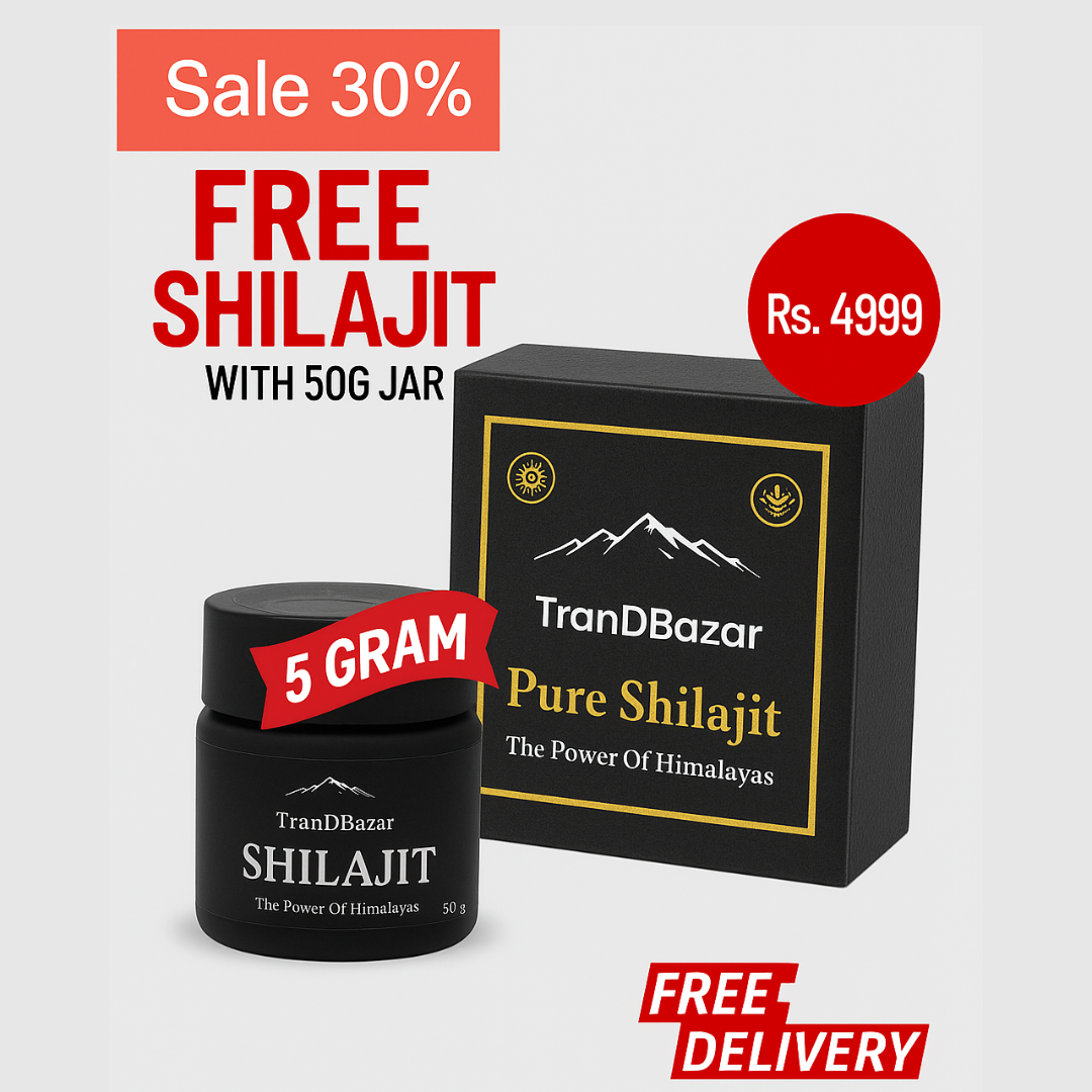 Gold-Grade Himalayan Shilajit – Natural Strength & Endurance